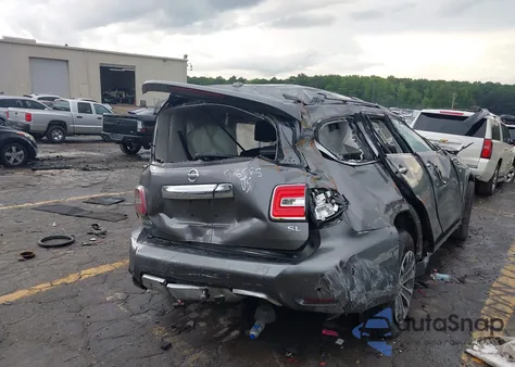 2018 Nissan Armada Sl из США, поврежденный, VIN JN8AY2ND5JX003414